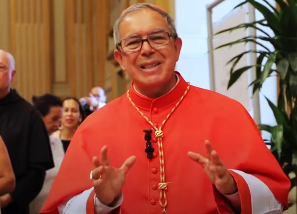 El arzobispo Rueda, cardenal de la Iglesia