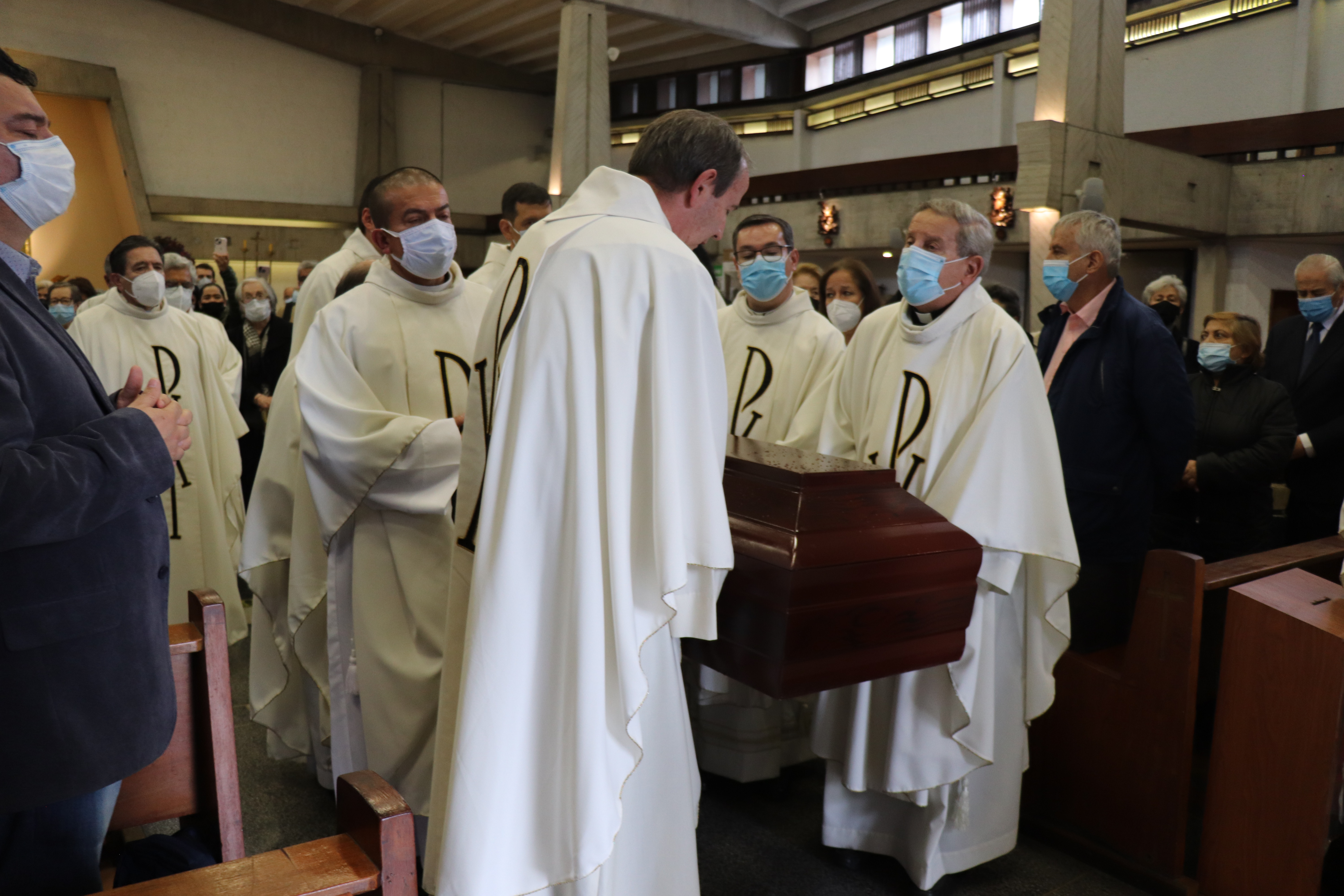 Último adiós a monseñor Pedro Vicente Rueda Alvarado