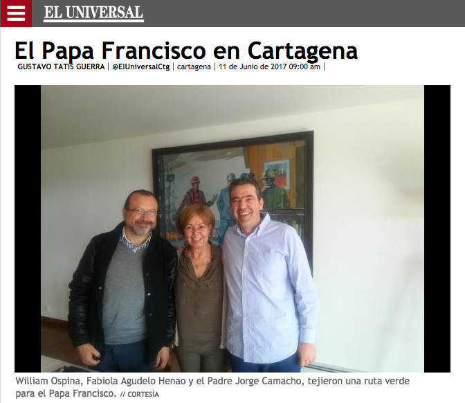 El Papa Francisco en Cartagena