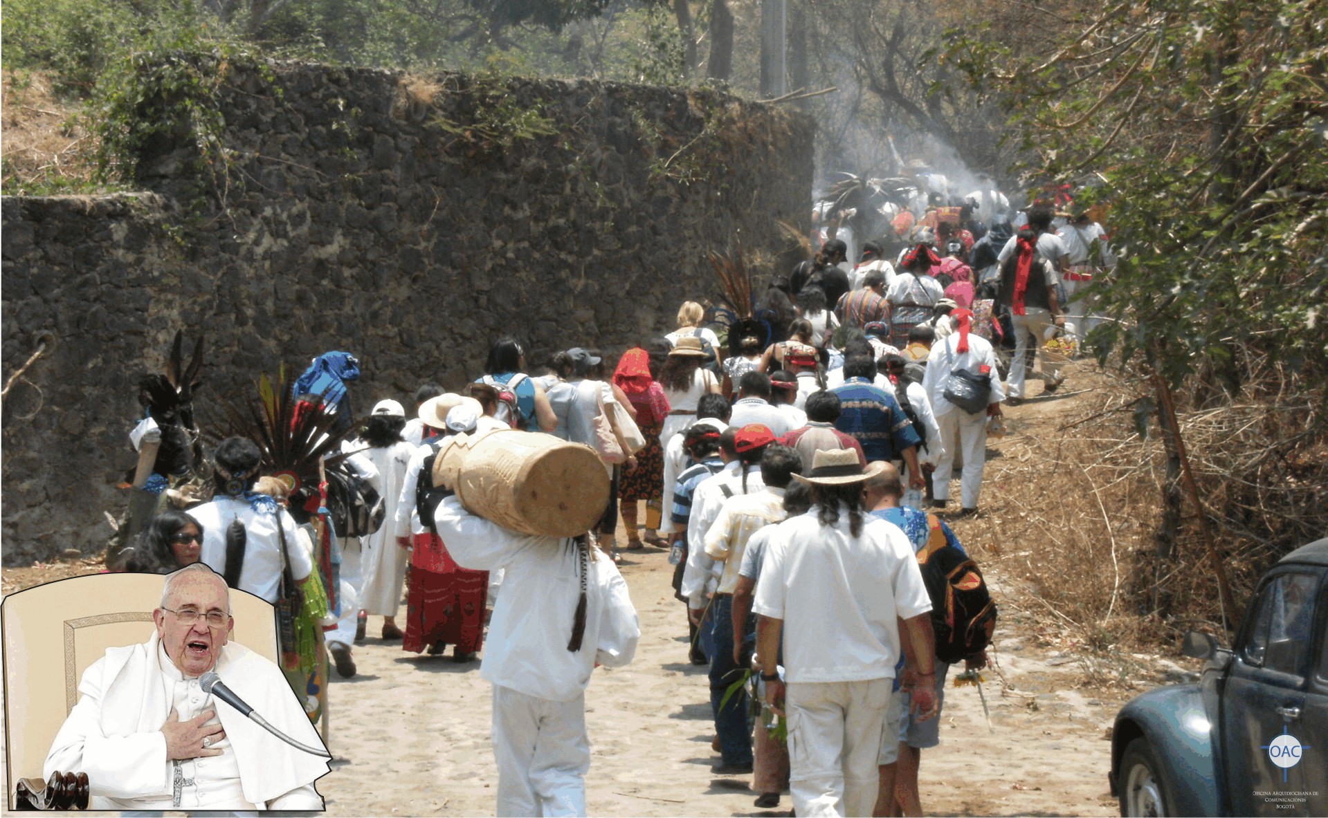 “Yo sé lo que es la migración” dijo el papa Francisco
