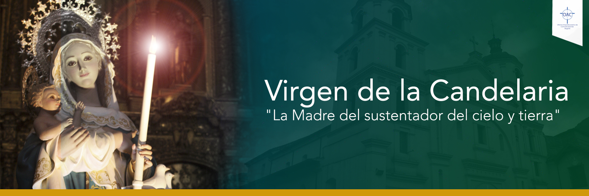 La Iglesia celebra la fiesta de la Virgen de la Candelaria