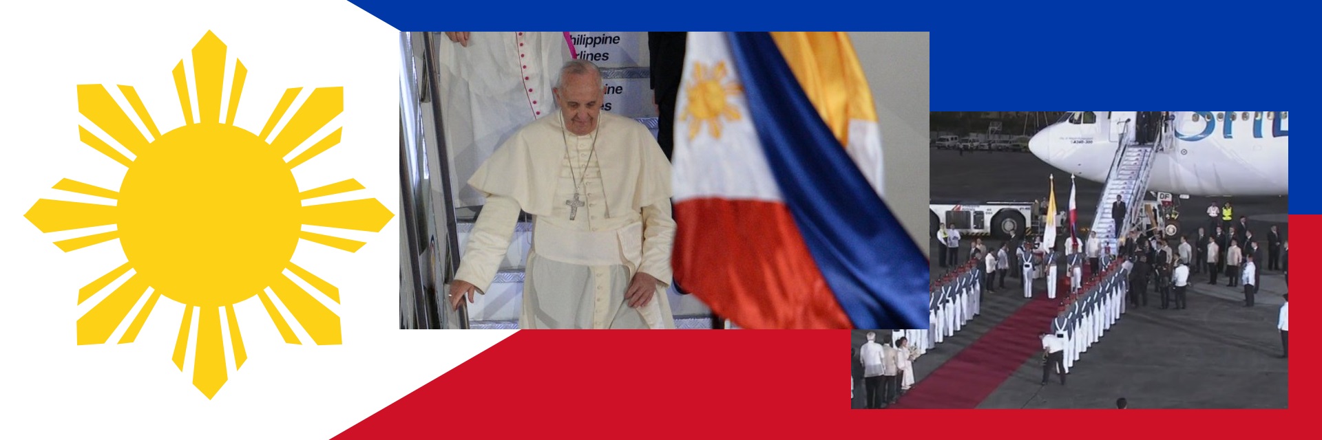 El papa Francisco llega a Filipinas