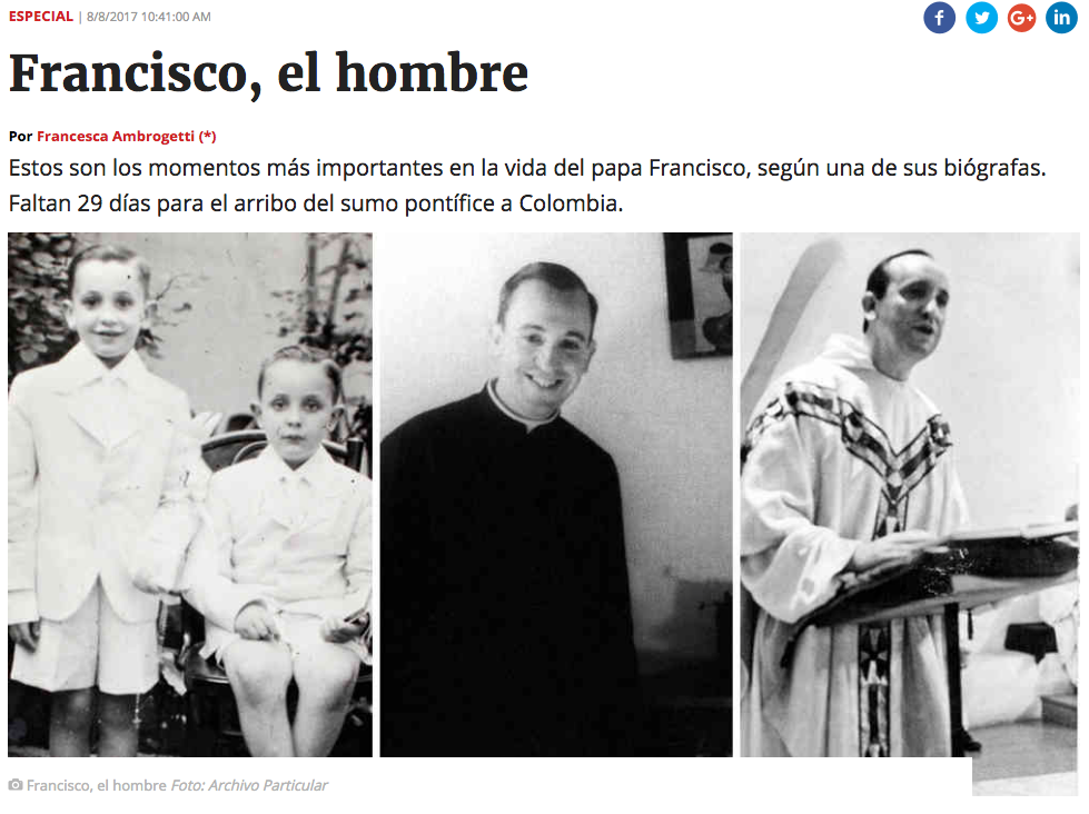 Francisco, el hombre