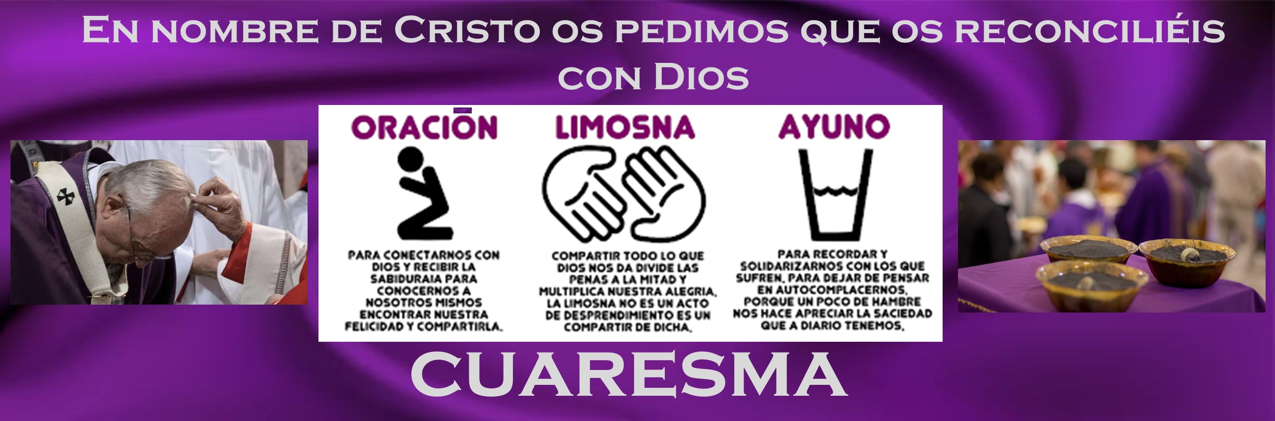 Mensaje del santo padre Francisco con motivo de la Cuaresma