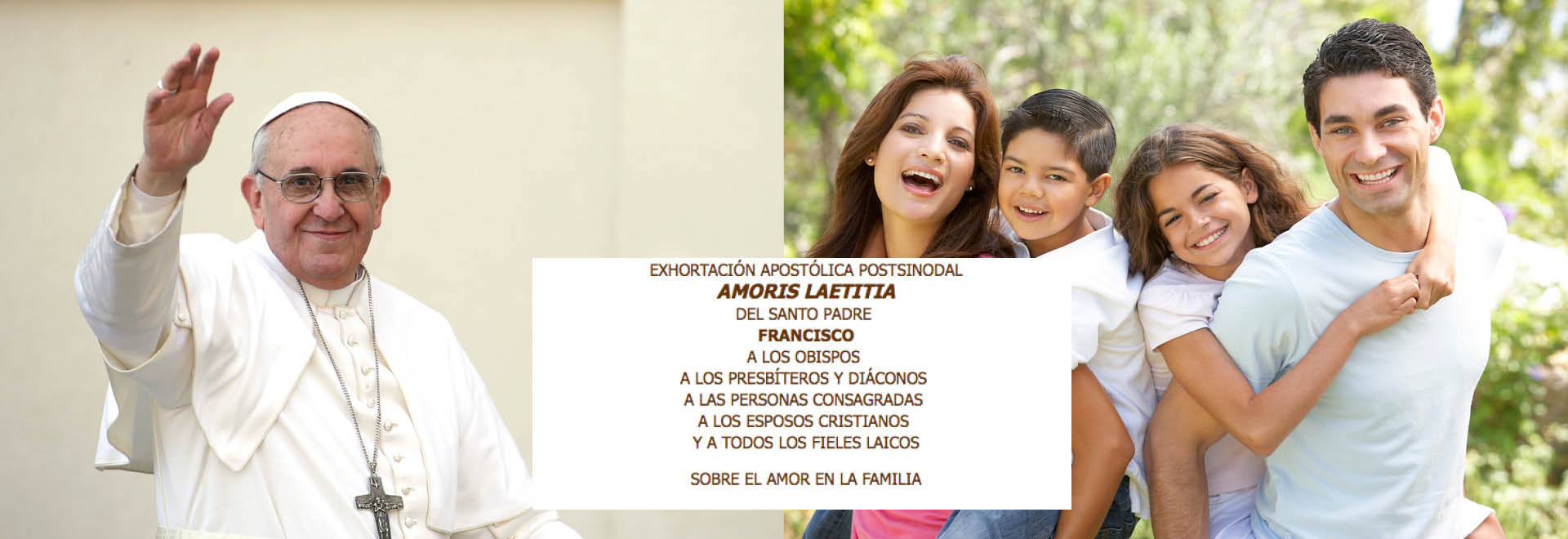 Exhortación apostólica Amoris Laetitia