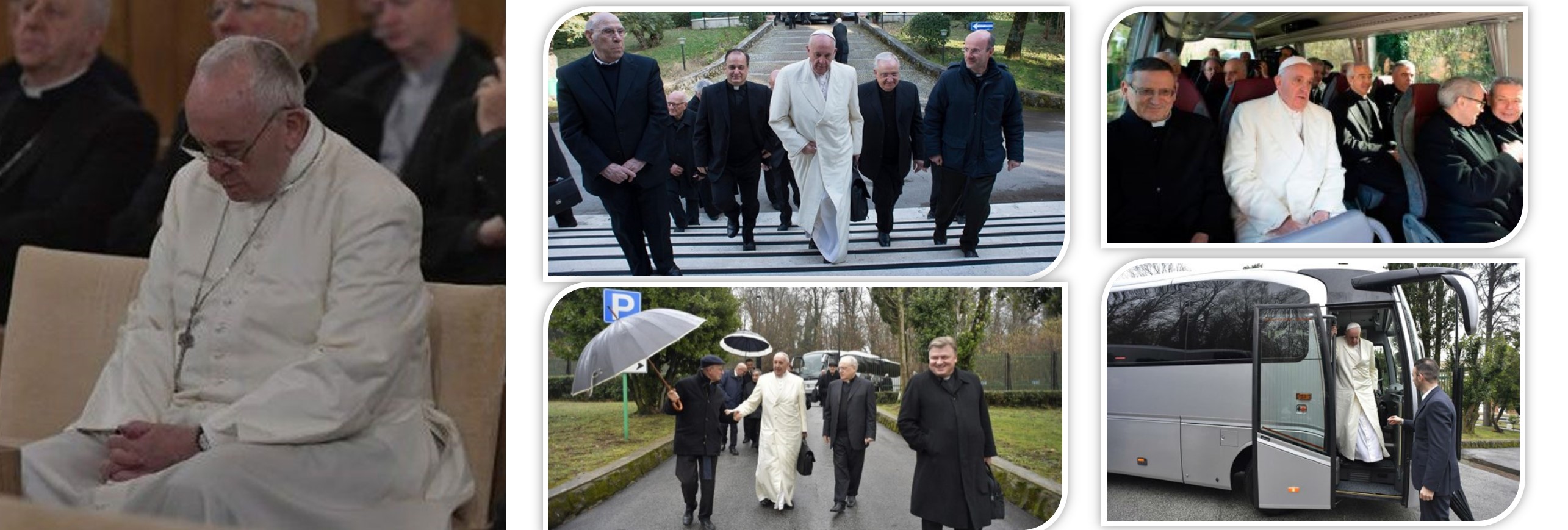 Francisco en el retiro cuaresmal
