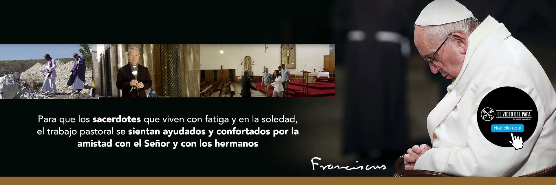 El Video del Papa - Los sacerdotes en su misión pastoral - Julio 2018