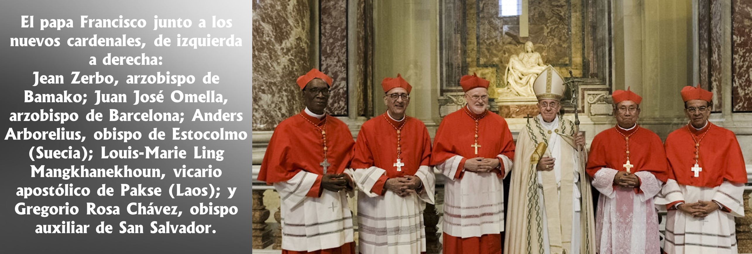 La realidad son los pobres, la esclavitud, los prófugos, la cultura del descarte, los abandonados, los perseguidos