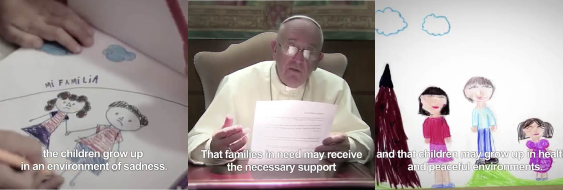 El Papa pide acompañarlo a orar por las familias