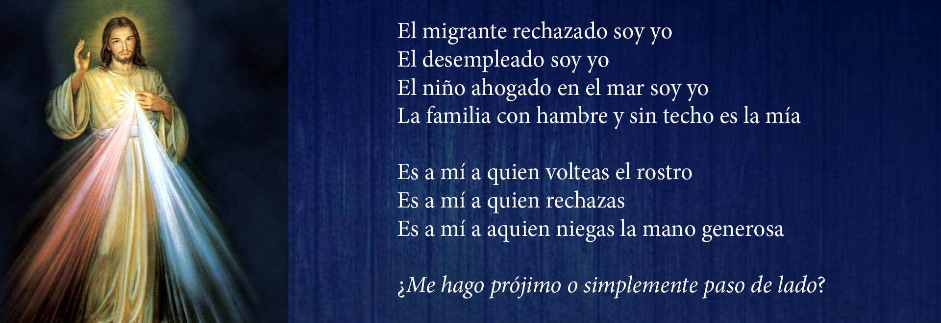 Al final seremos juzgados por las obras de misericordia