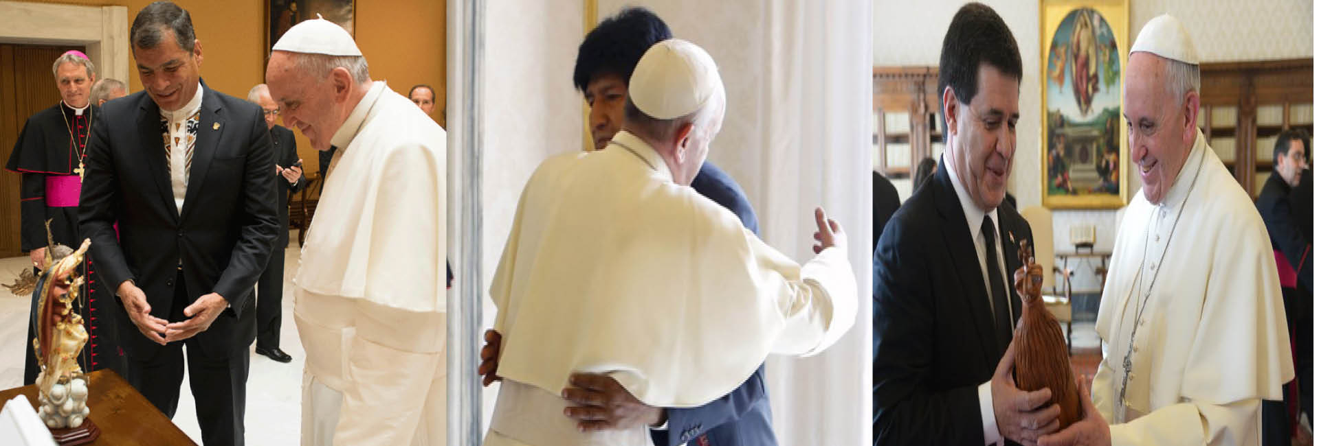 Francisco, rumbo al “continente de la esperanza”