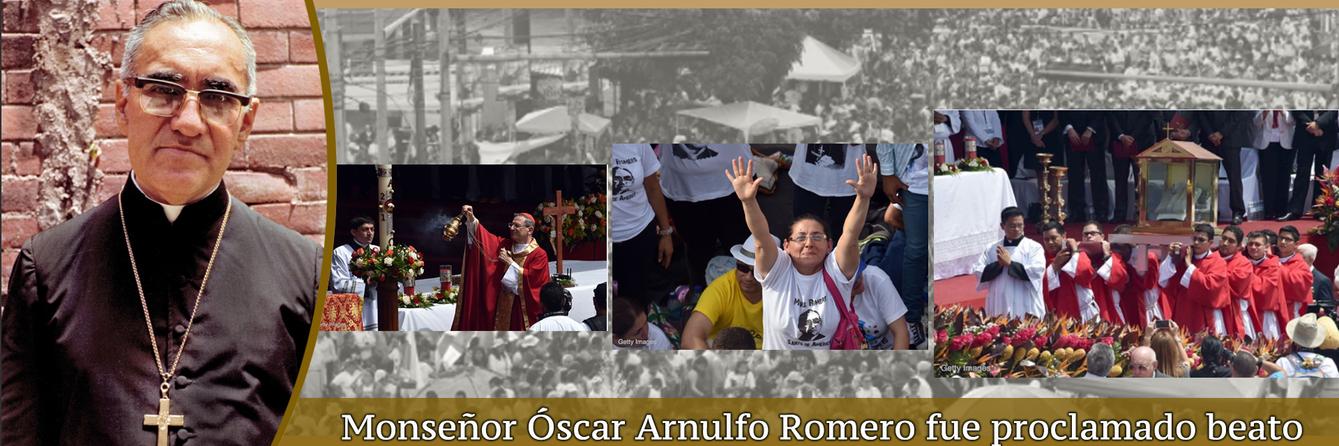Monseñor Romero obispo, mártir, padre de los pobres y testigo heroico, fue proclamado beato de la Iglesia Católica