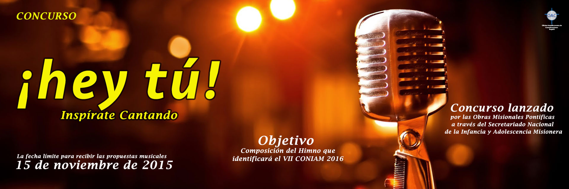 ¡Hey tú! Inspírate cantando