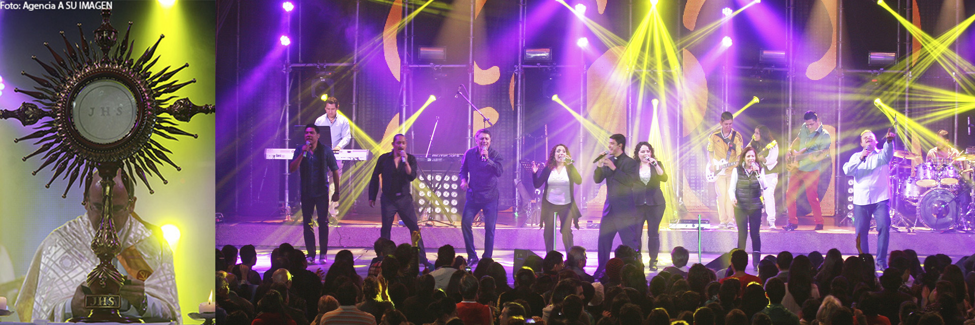 ¡Él te está esperando en todos los sagrarios, horas santas y en cada Misa!