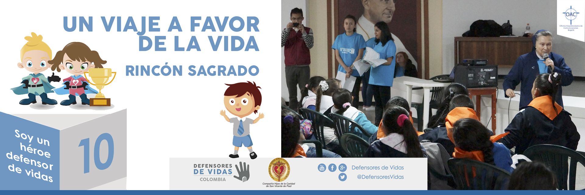 Se inició un viaje a favor de la vida