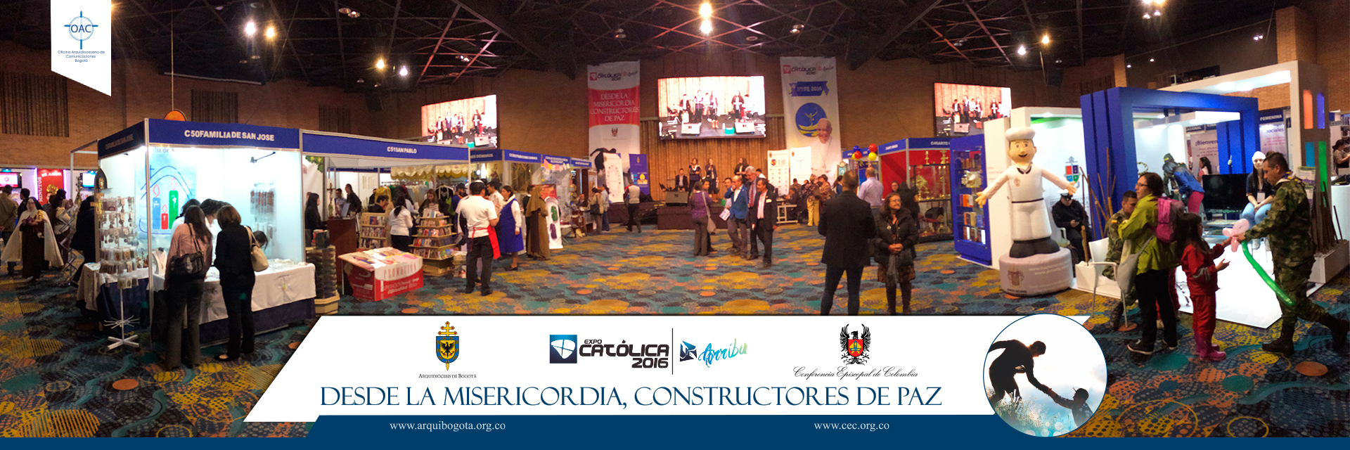 El perdón inauguró ExpoCatólica 2016