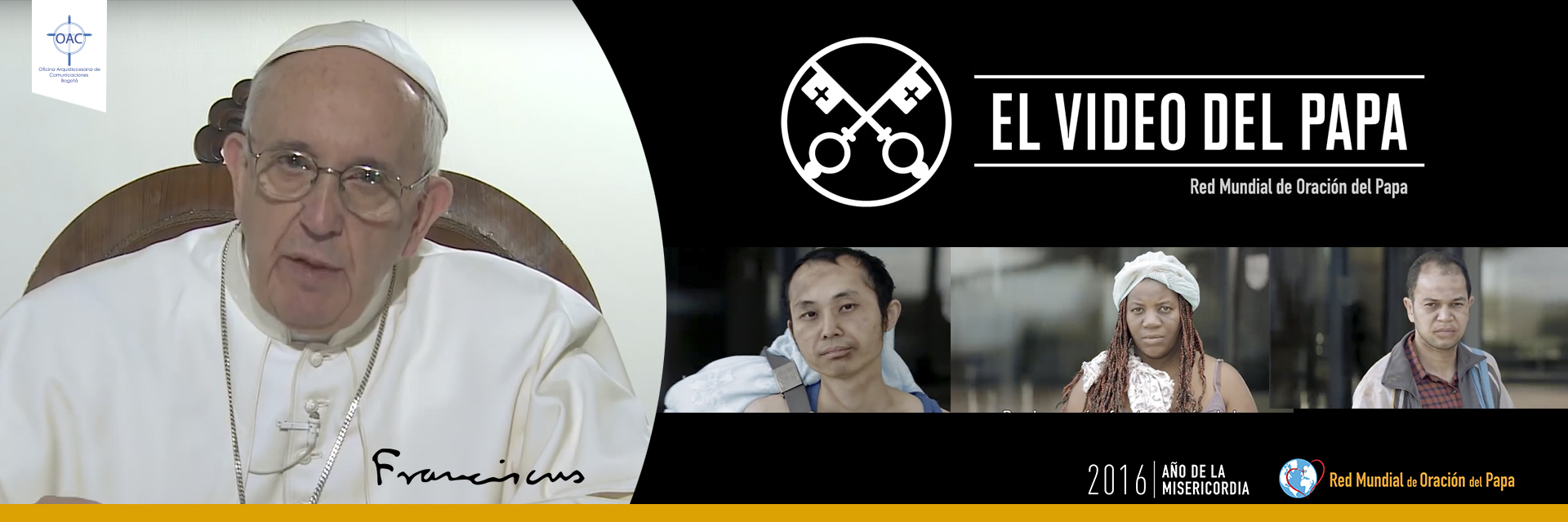 El Video del Papa – Países acogiendo a refugiados – noviembre 2016
