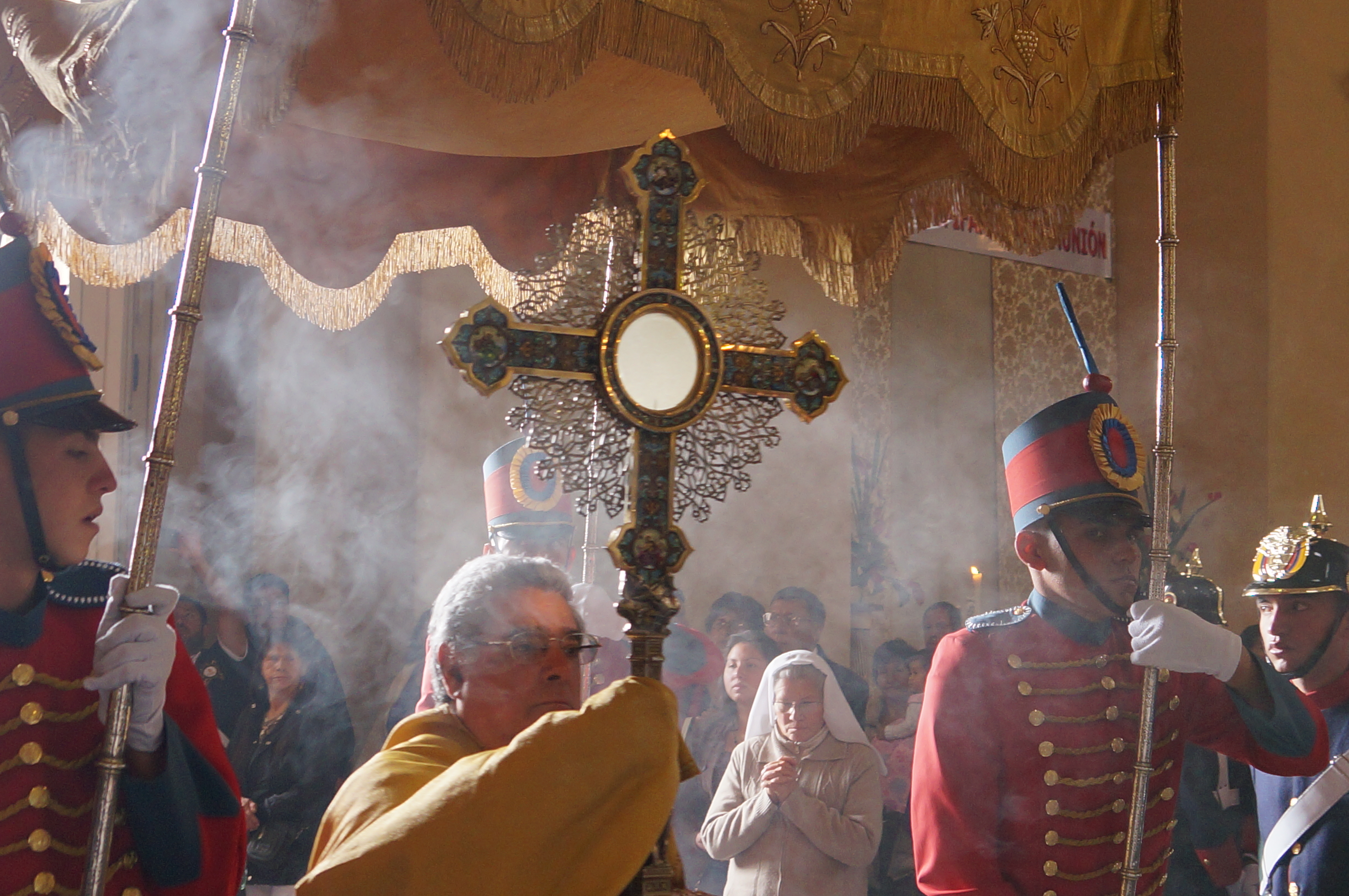 La celebración del Corpus Christi en la Catedral de Bogotá