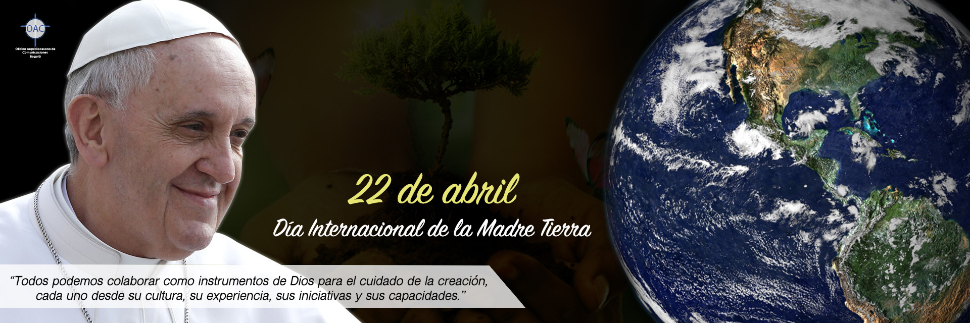 La ecología debe incluir al hombre en todas sus dimensiones…