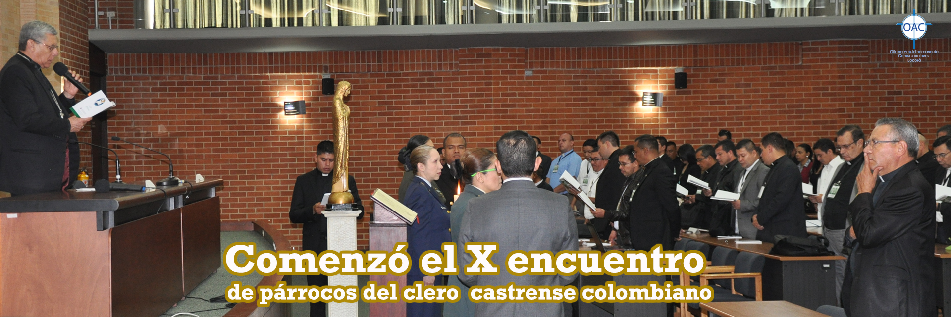 Comenzó el X encuentro de párrocos del clero castrense colombiano