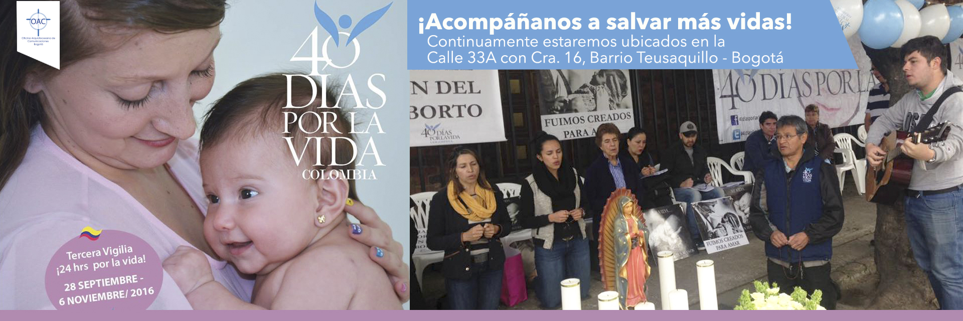 “40 días por la vida Colombia”: Este es el principio del fin del aborto...