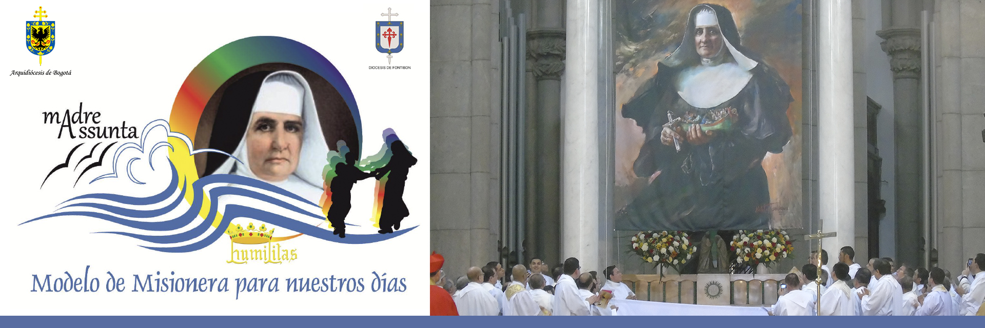 Invitación a la celebración de la Eucaristía en Acción de Gracias por la Beatificación de  Madre Assunta Marchetti