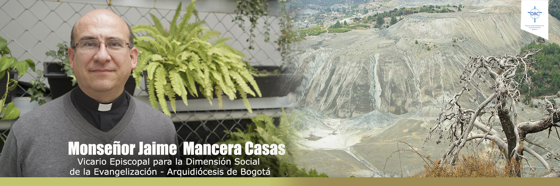 Monseñor Jaime Mancera se une a la iniciativa de una “Colombia sin asbesto”