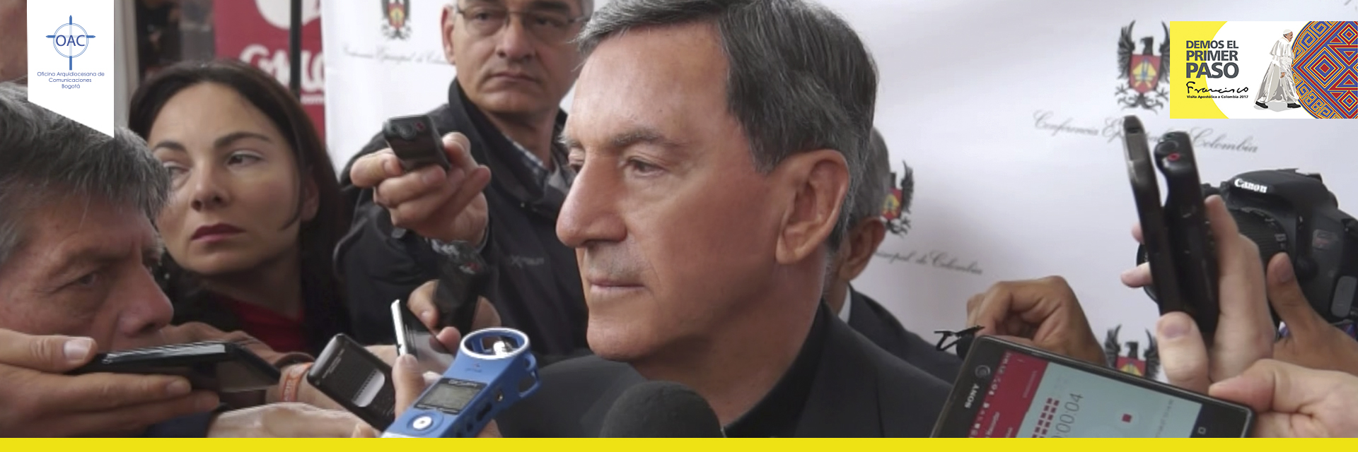 Bogotá recibirá el primer mensaje de Francisco en Colombia