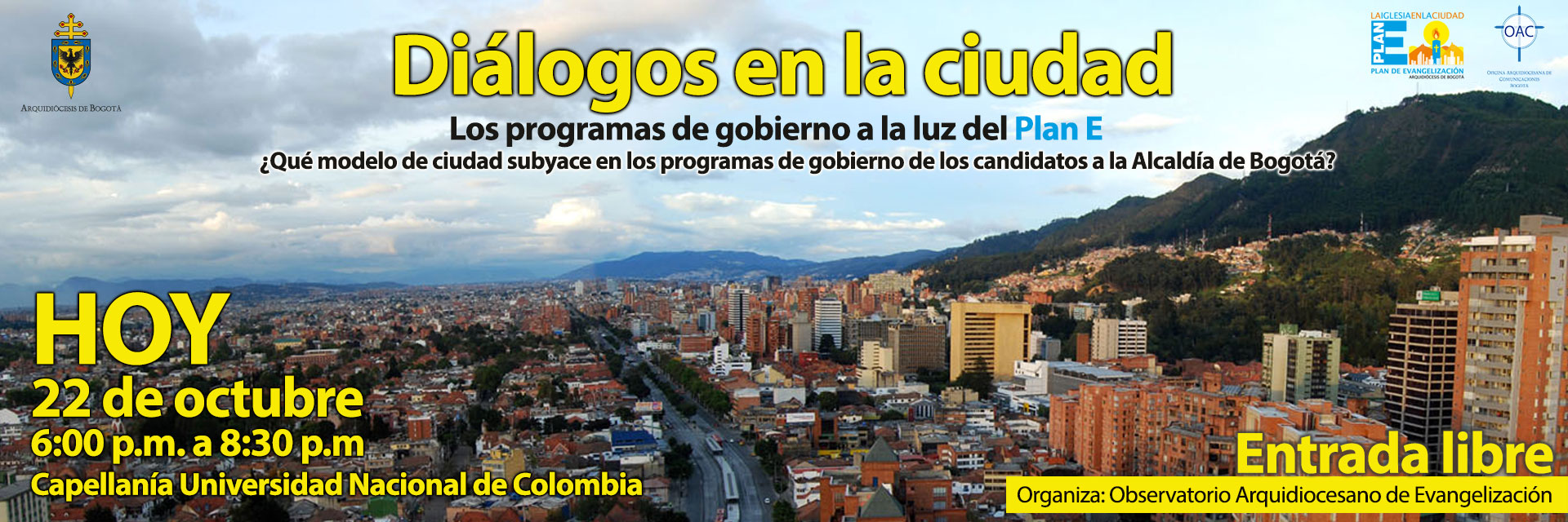 Diálogos en la ciudad - los programas de Gobierno a la luz del Plan E