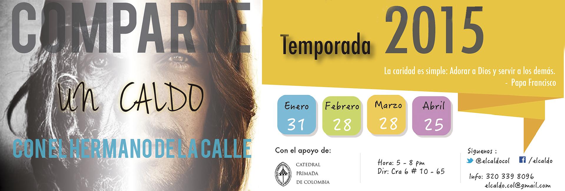 Comparte un caldo con el hermano de la calle