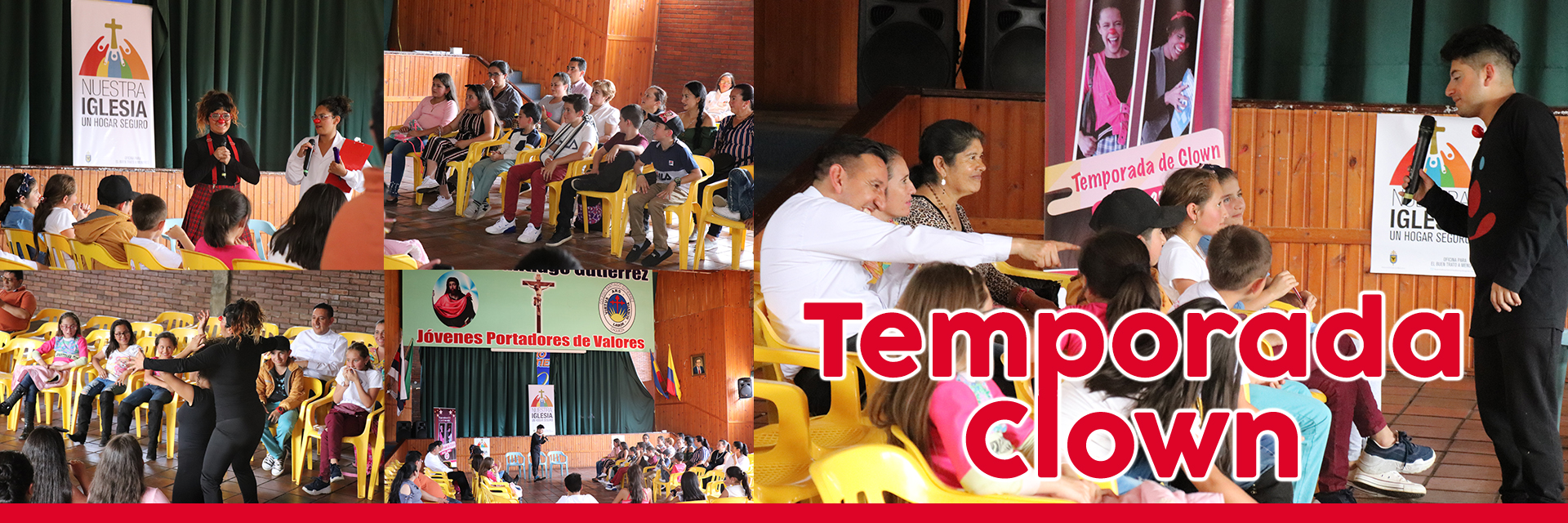 La temporada Clown llegó a Cáqueza