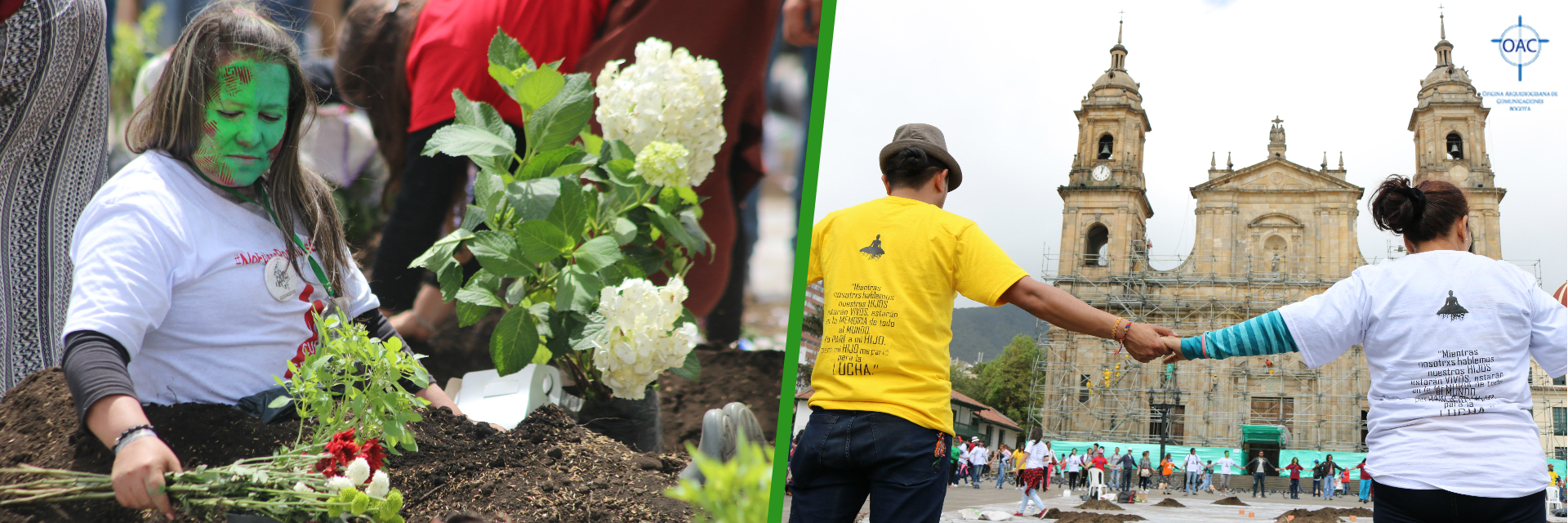“Cuerpos gramaticales”, en la plaza de Bolívar