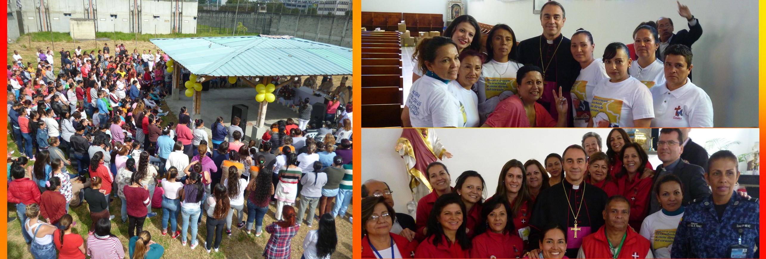 El Nuncio visitó el Centro de Reclusión de Mujeres de Bogotá