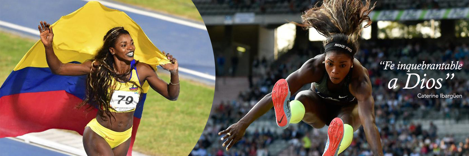 Caterine Ibargüen, oro olímpico y mejor atleta del mundo: "Antes de saltar me encomiendo a Dios"