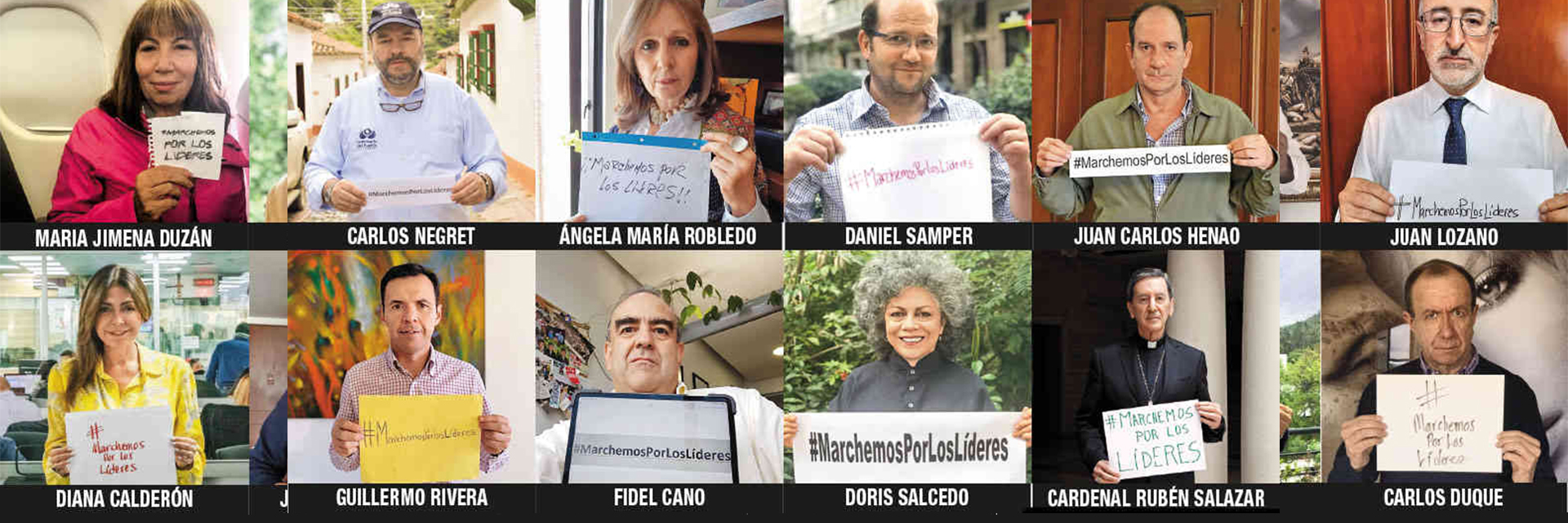 #MarchemosPorLosLíderes