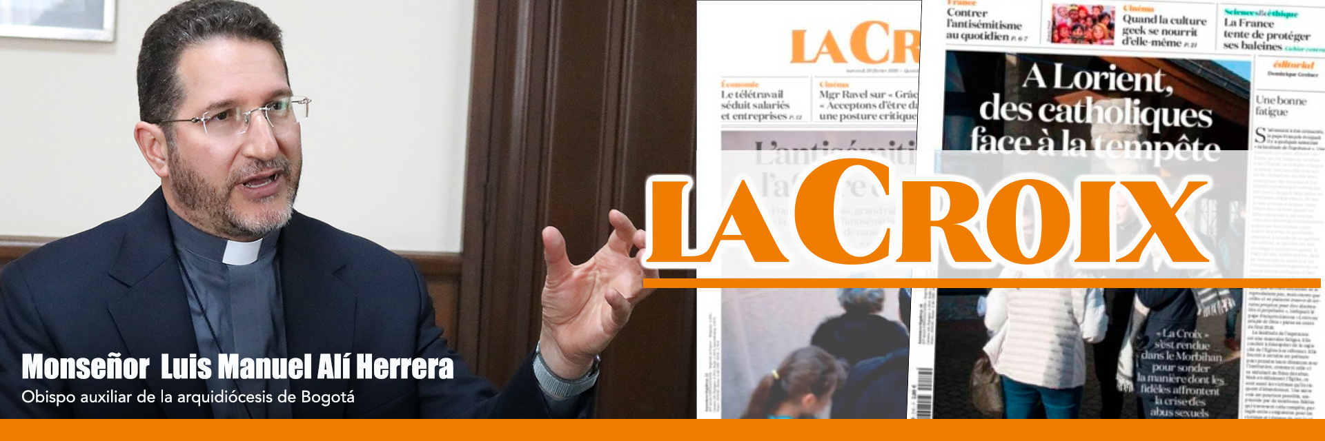 “El sol no se puede tapar con un dedo”: Monseñor Luis Manuel Alí, en La Croix