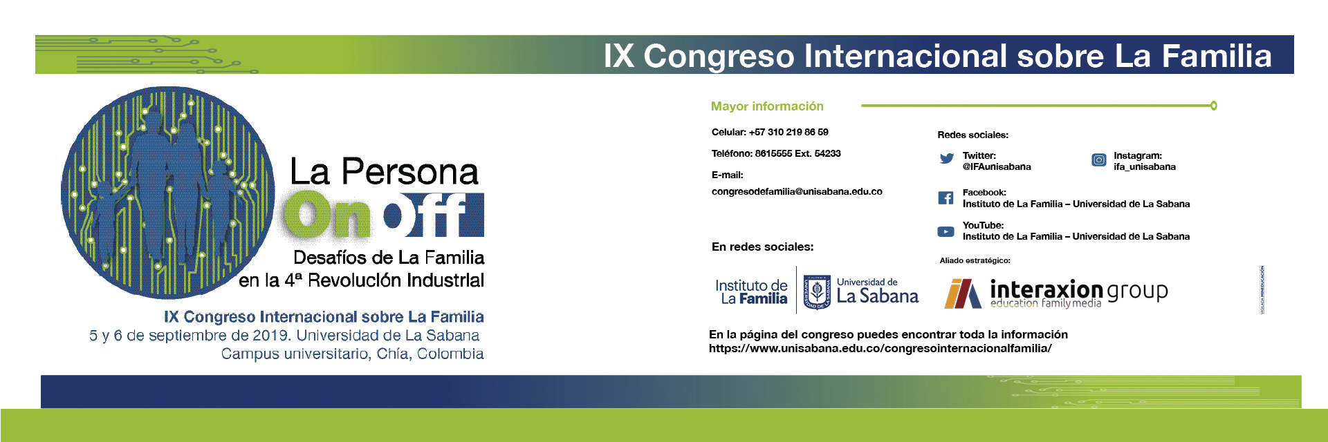 IX Congreso Internacional sobre La Familia