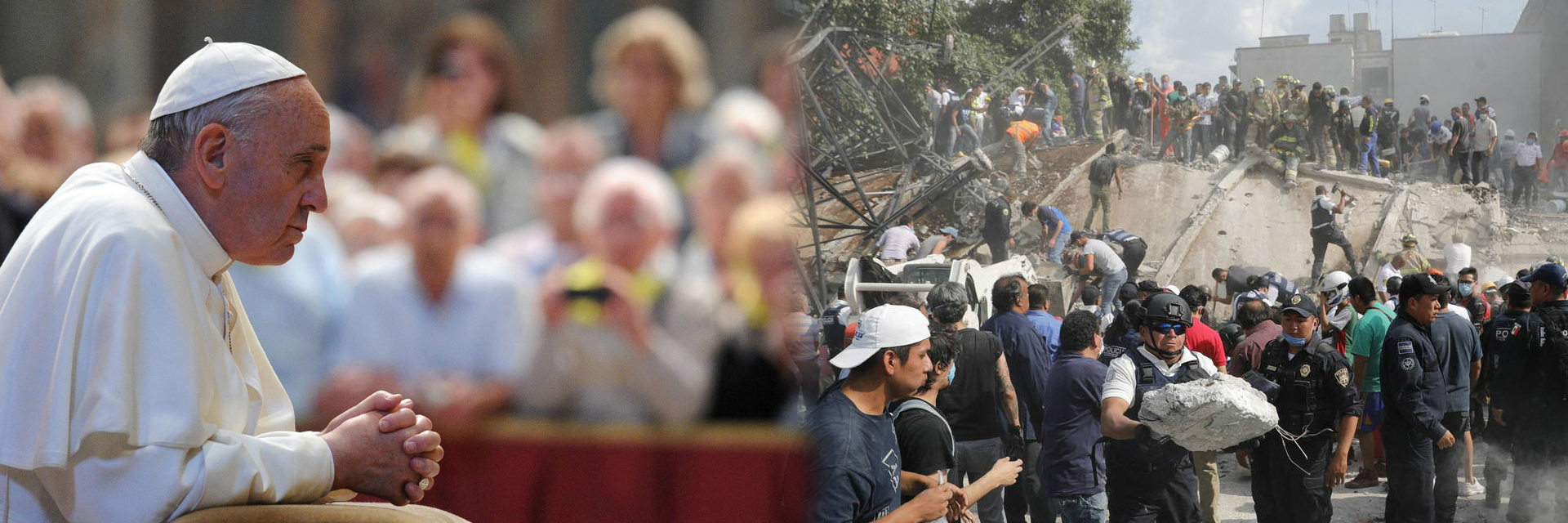 Papa Francisco se solidariza con víctimas del terremoto en México