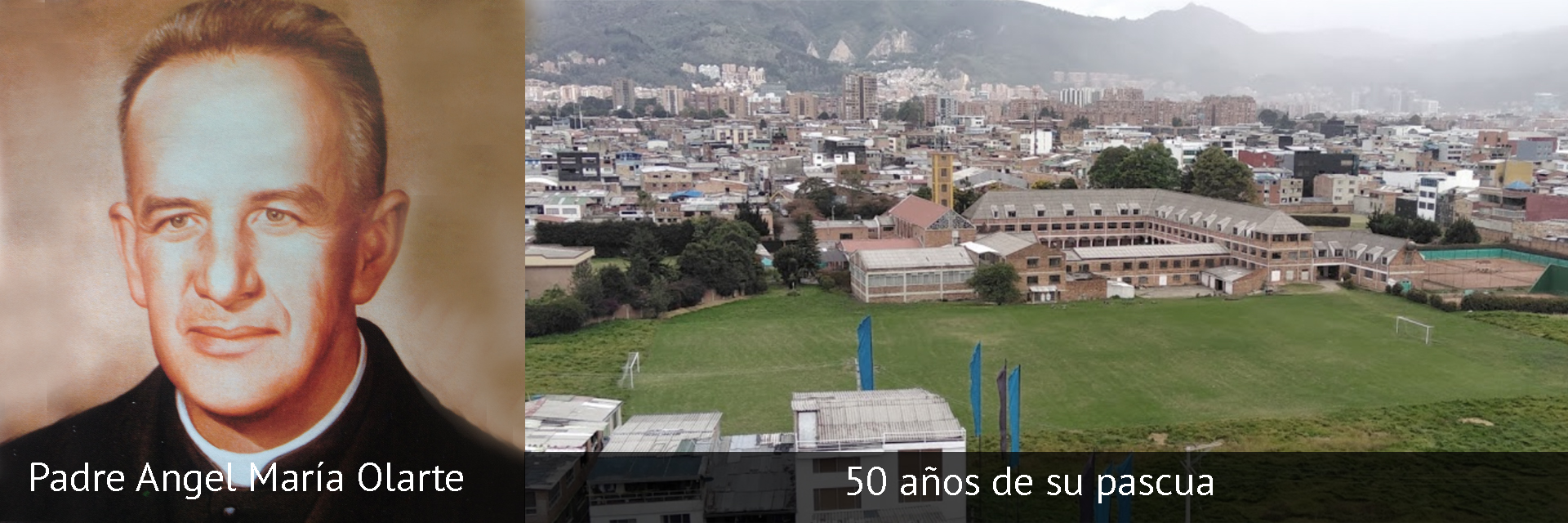 El padre Ángel María Olarte, fundador del Tihamer Toth, falleció hace cincuenta años