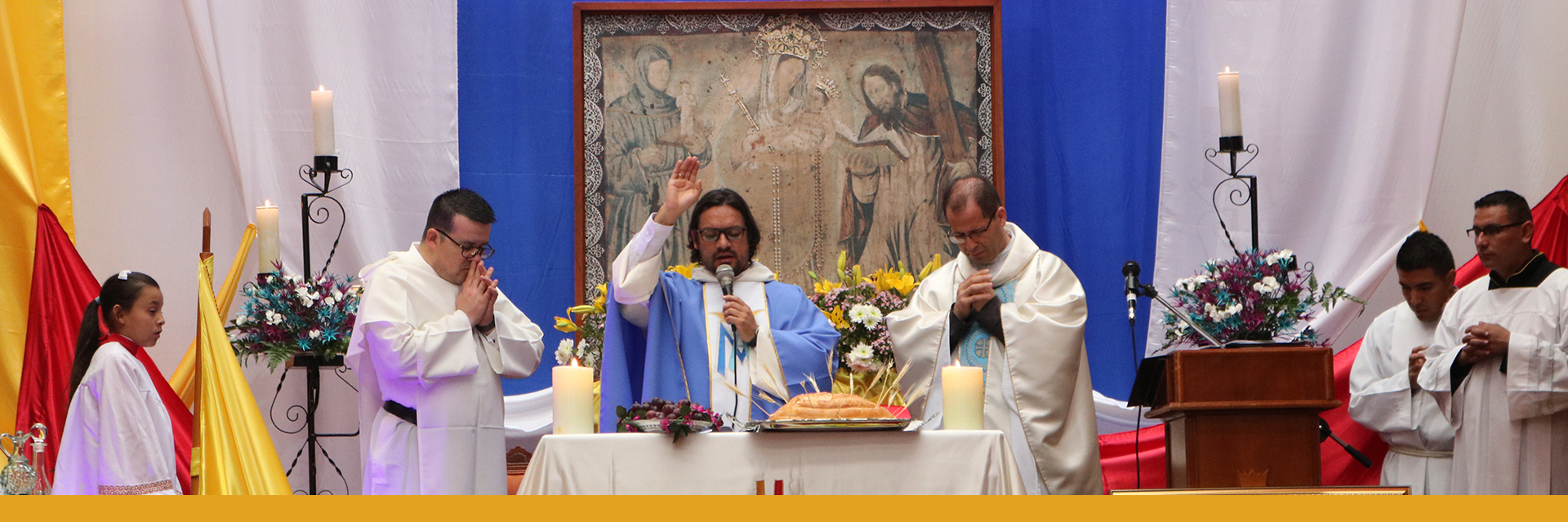 Nuestra Señora de Chiquinquirá peregrina a la casa de sus hijos