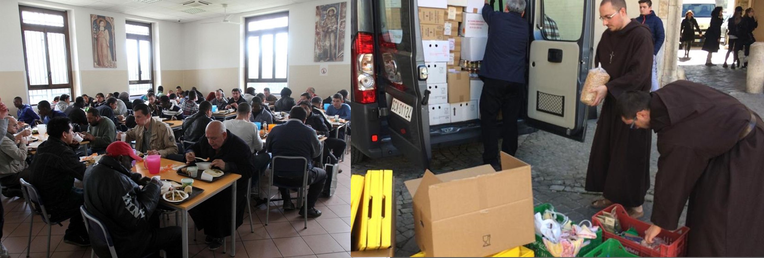 El Papa manda a “hacer mercado” para los comedores de pobres