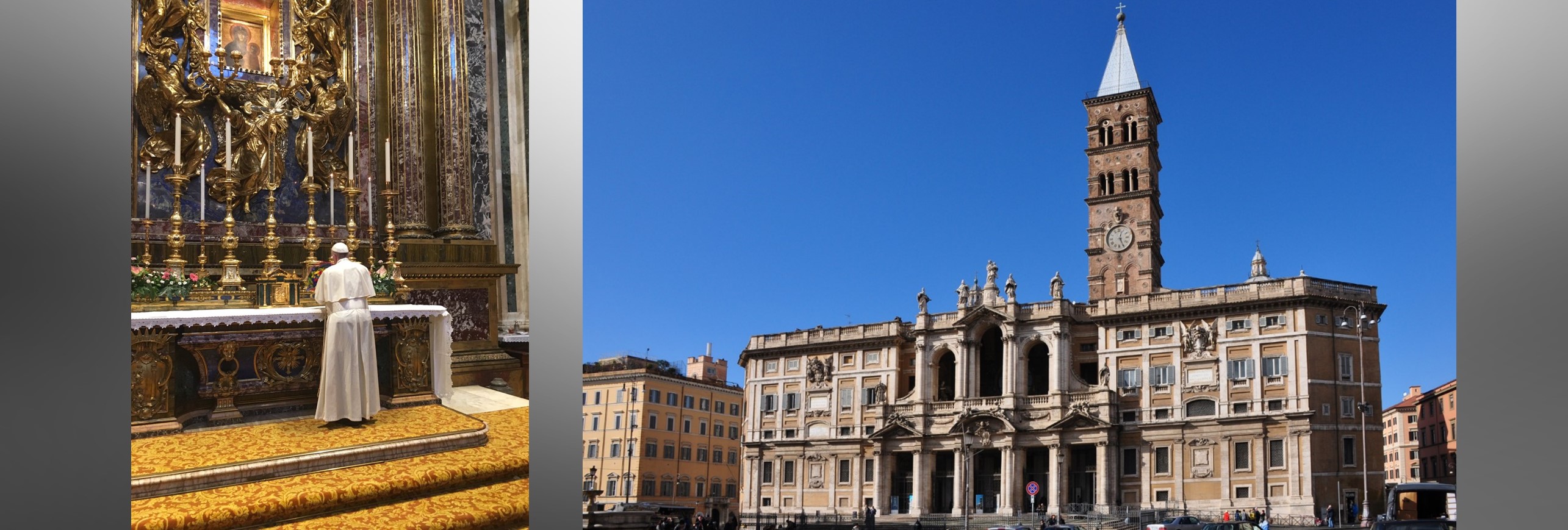 Como siempre, antes de sus viajes, Francisco se encomienda a la Virgen