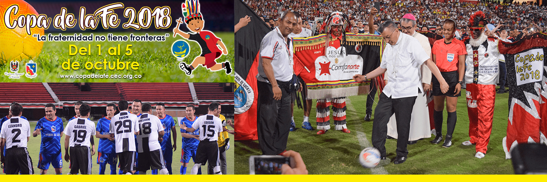 Arrancó Copa de la Fe 2018