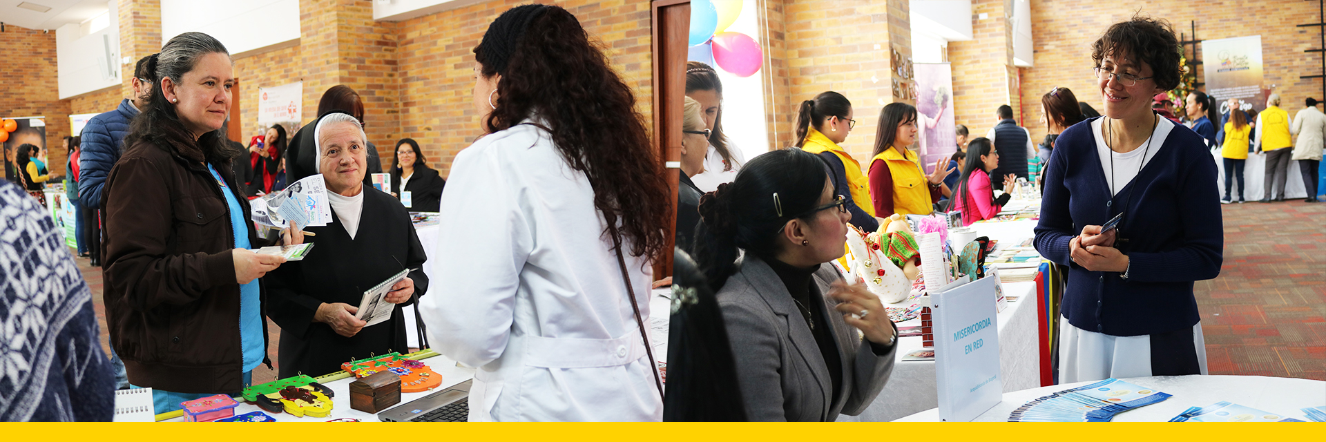 Se realizó la primera feria de la Red Misericordia