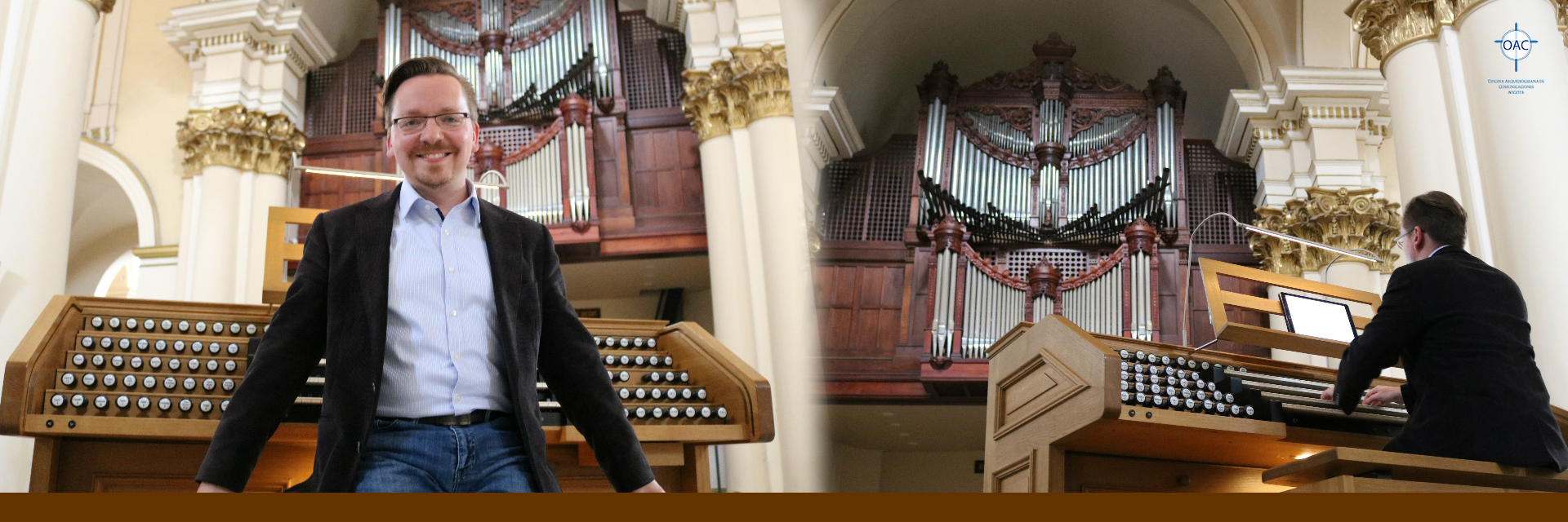 Felix Hell aborda la Misa Alemana para órgano, en Bogotá