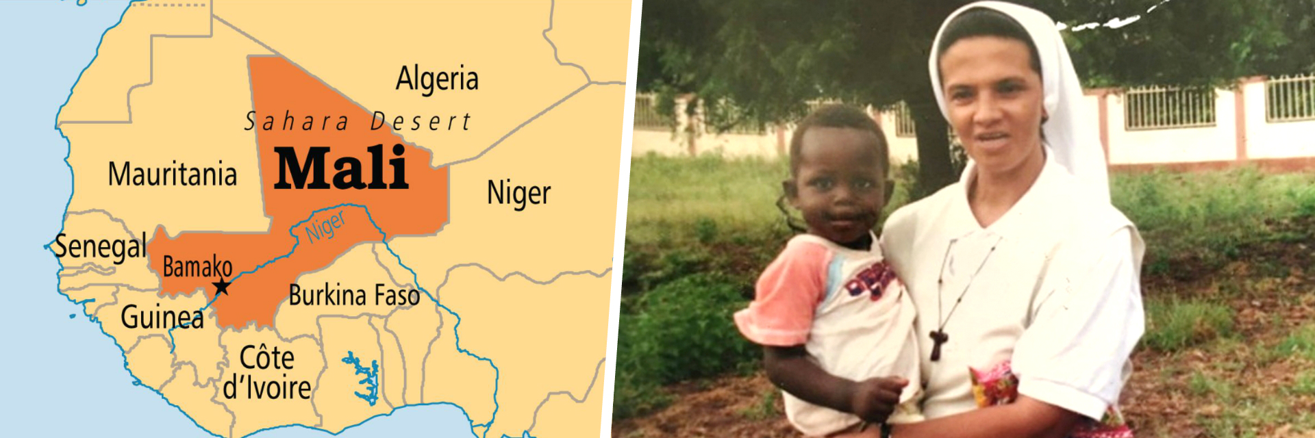 La Policía Nacional de Colombia envió a dos investigadores para buscar a la religiosa secuestrada en Malí