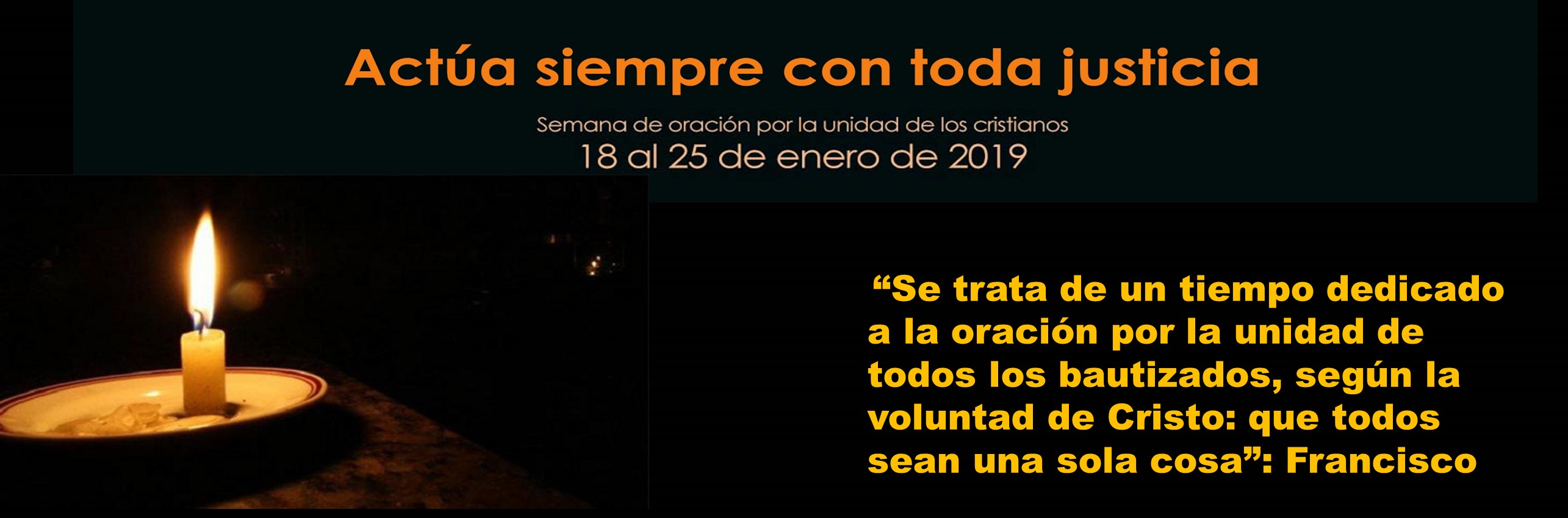 Se Inicia la Semana de Oración por la Unidad de los Cristianos en Roma