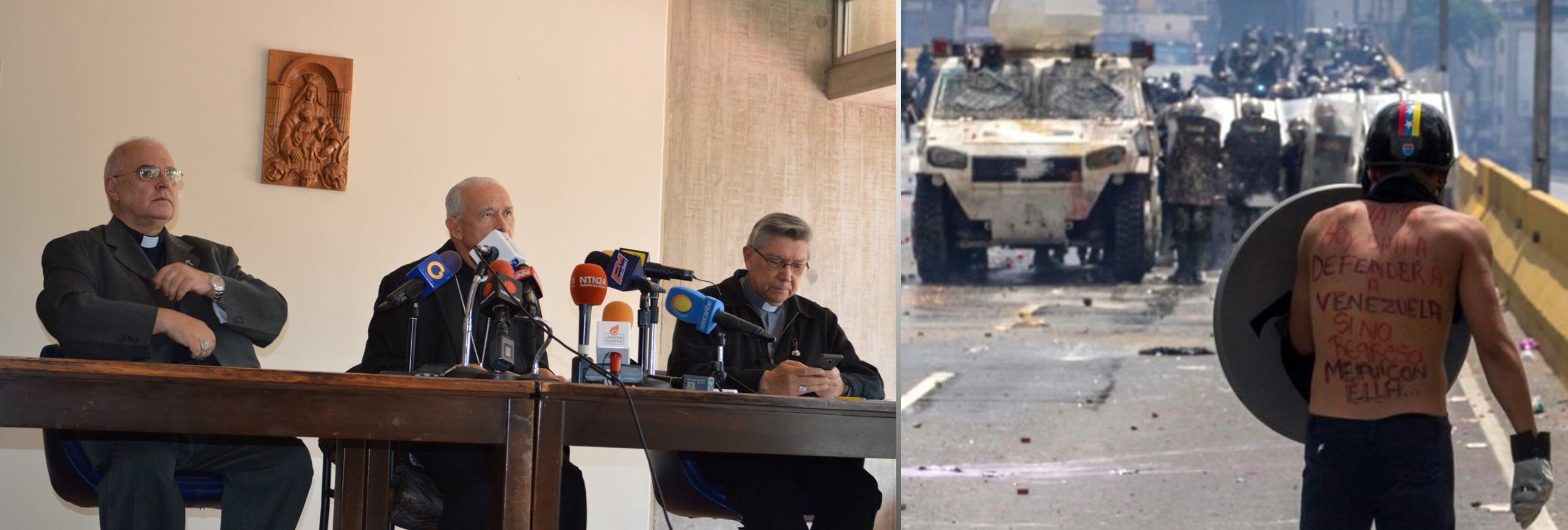 Los obispos reiteran al Gobierno venezolano su "no" a la Constituyente