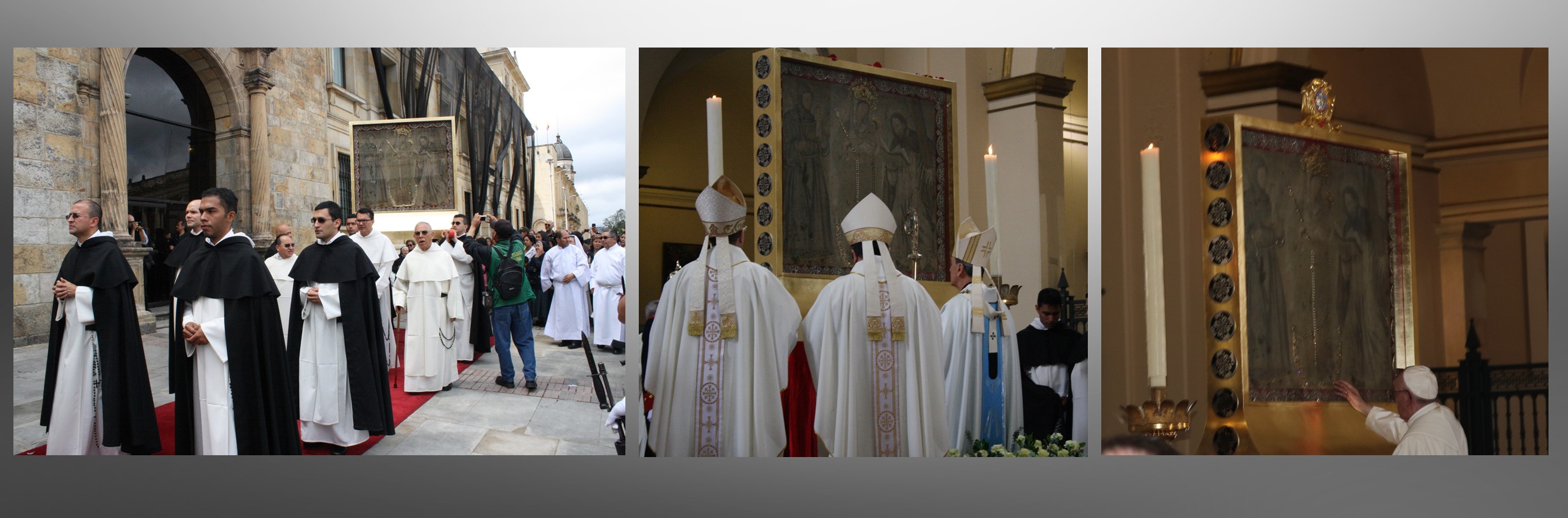 El cardenal Raymundo Damasceno Assis, enviado para la celebración de los 100 años de la coronación de la Virgen de Chiquinquirá