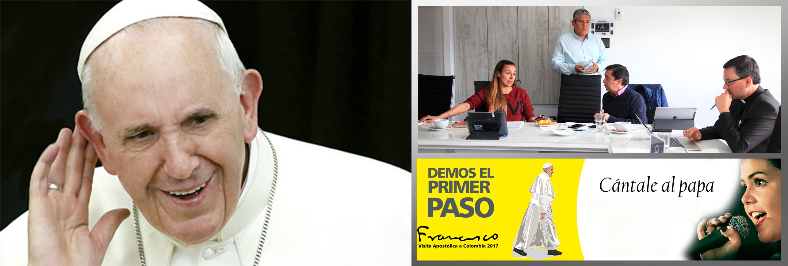 Escogidos los 10 finalistas del concurso Cántale al Papa